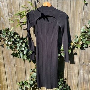 HOUSE OF HARLOW 1960 Knit Cut-Out Dress Size XS